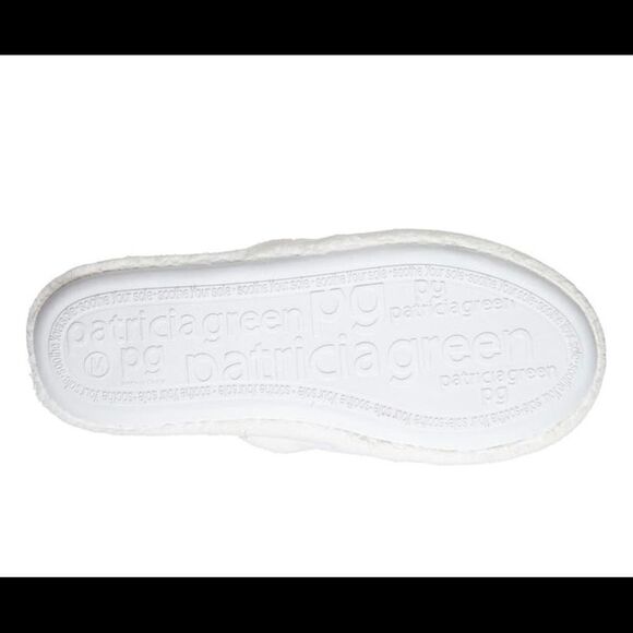 Patricia Green Bonnie Bow Terry Slippers Size 11 - Picture 3 of 3